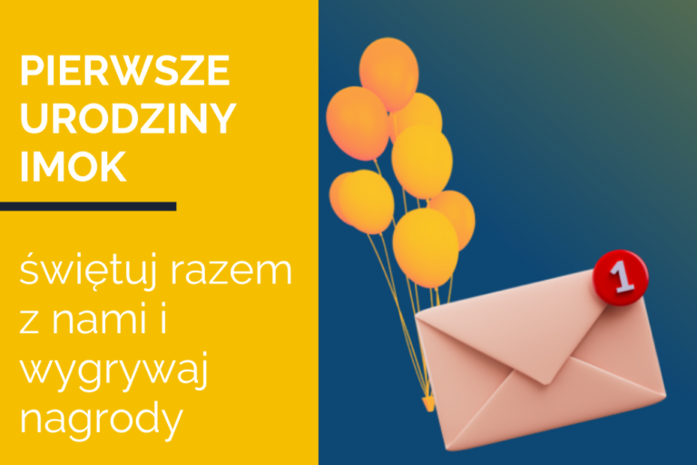 Instytut Marki Online i&nbsp;Komunikacji obchodzi pierwsze urodziny – Świętuj z&nbsp;nami i&nbsp;wygrywaj nagrody!